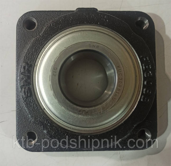 Підшипник UCF308 (XUC308B169+FE308B, UC308+F308)  (SNR)  Франція, фото 1