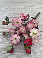 Штучна сакура . Гілка декоративної сакури ( рожева з градієнтом, 42 см ), фото 8