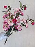 Штучна сакура . Гілка декоративної сакури ( рожева з градієнтом, 42 см ), фото 2