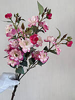Штучна сакура . Гілка декоративної сакури ( рожева з градієнтом, 42 см ), фото 6