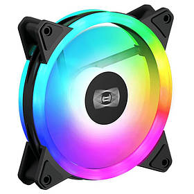 Вентилятор 120 mm, ARGB, Hydraulic Bearing, 4Pin PCCOOLER F3 T120 ARGB BK 3IN1 - MegaLavka