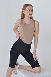 Велосипедки для вагітних бавовняний трикотаж Anabel чорні (розміри: 42-56)