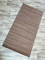 Доріжка на відріз Palermo 0194 Однотонний Бежевий Короткий ворс 0.8м, 1м, 1.2м, 1.5м, 2м, 2.5м, 3м, 4м