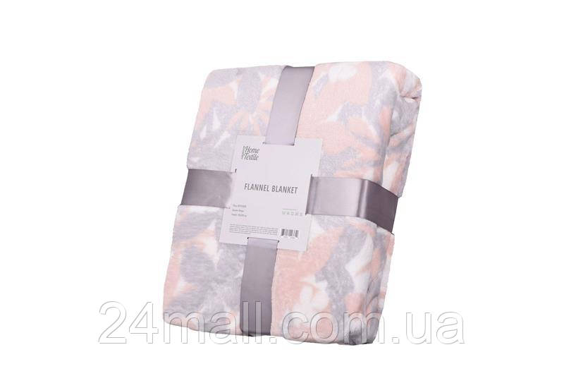 Плед Ardesto Flannel, 160х200см, 100% поліестер, флора