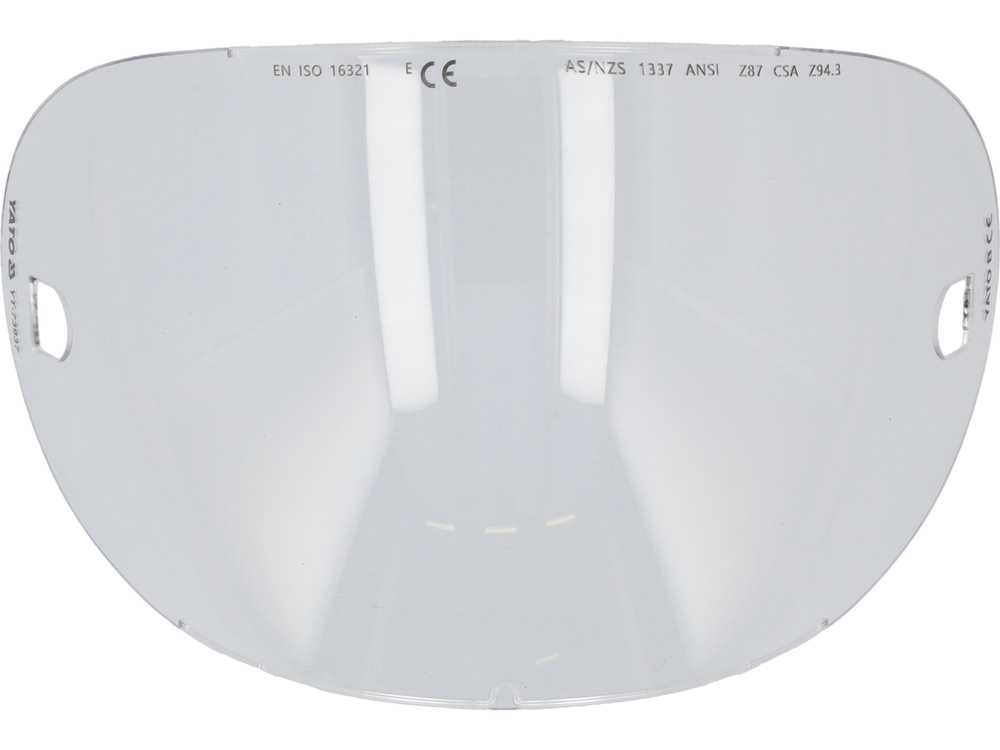 Зовнішнє скло для маски YT-73936 270х140 мм YATO YT-73937, фото 1