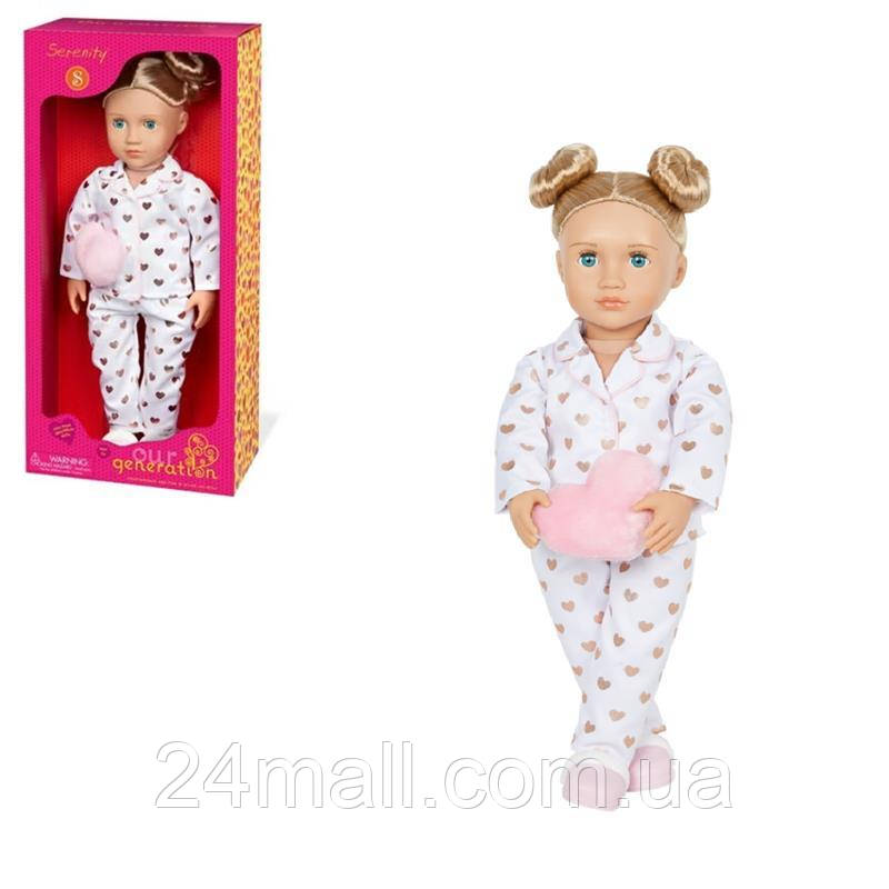 Лялька Our Generation Сереніті в піжамі 46см