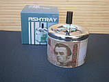 Попільничка бездимна металева Ashtray "Сто гривень", фото 8