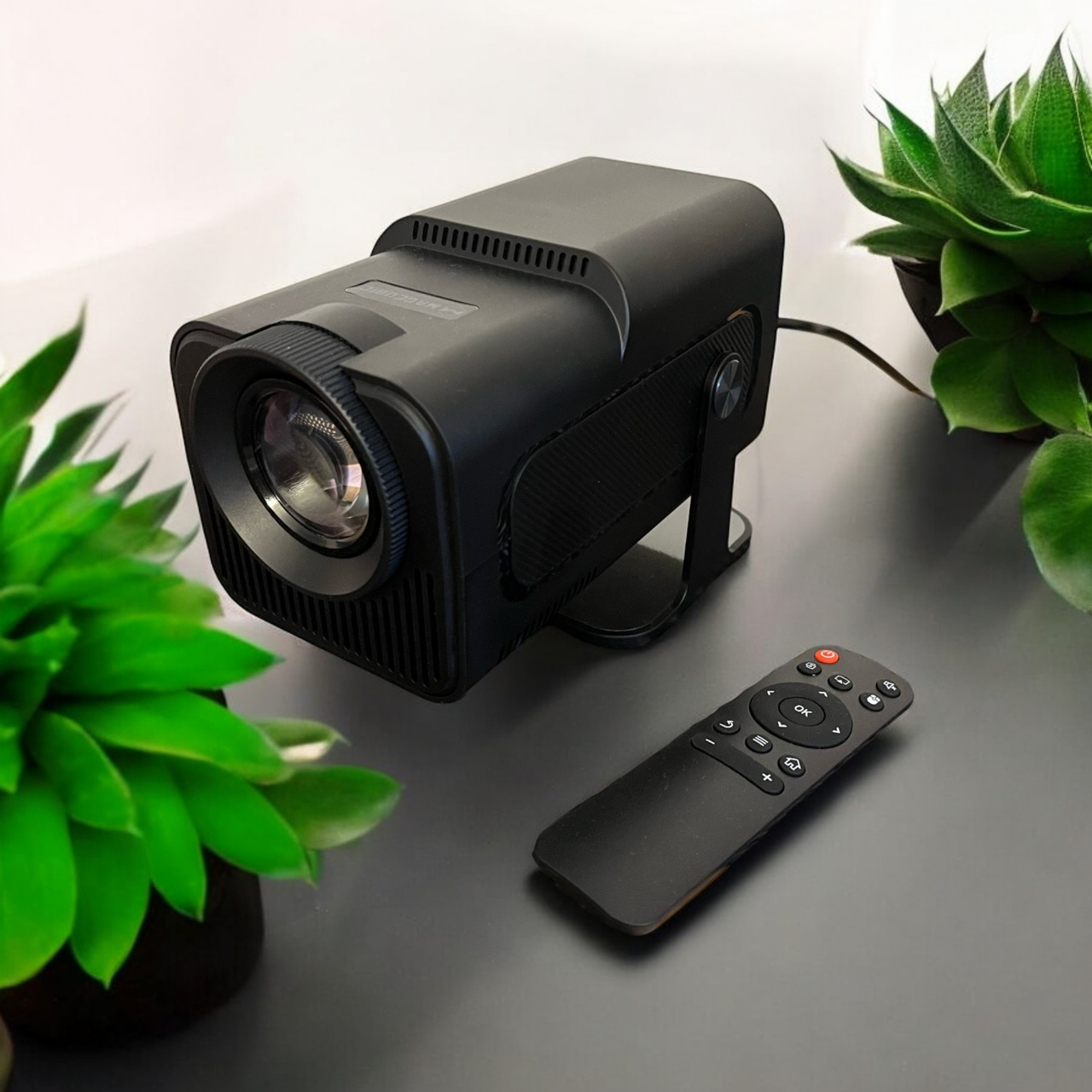 Проектор MAGCUBIC HY320 Mini 4K 300ANSI: Android 11, домашній кінотеатр
