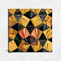 Друк на полотні Бенгальський тигр Сальвадора Далі 30x30