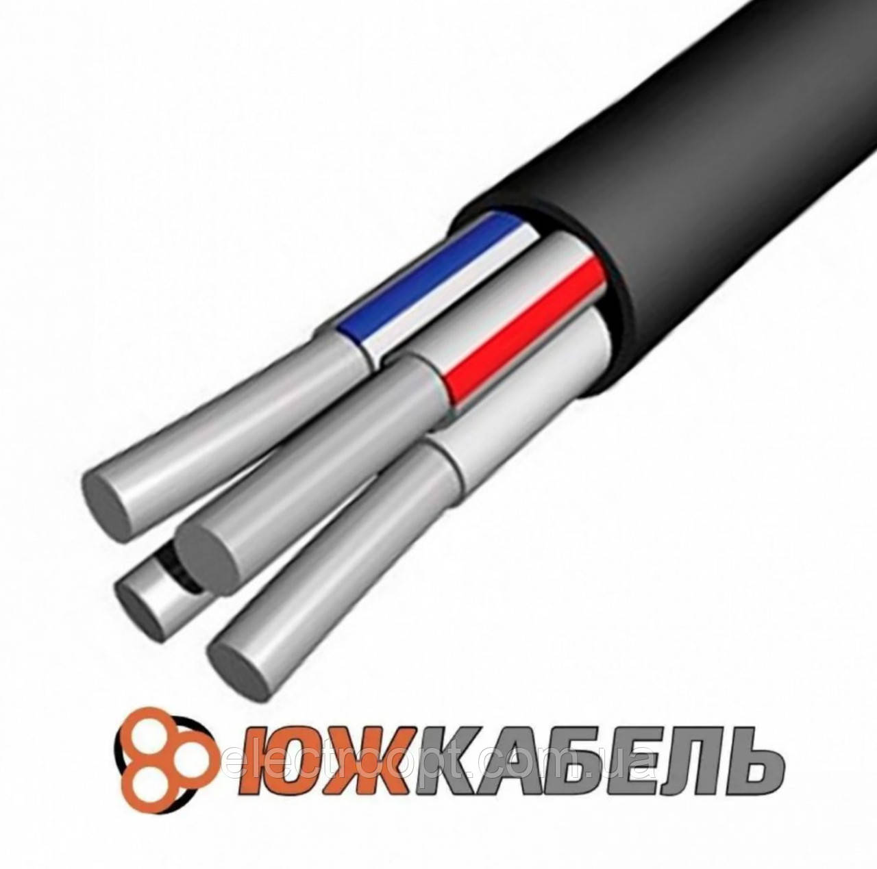 Алюмінієвий кабель АВВГ 4х150 (ожк) Южкабель