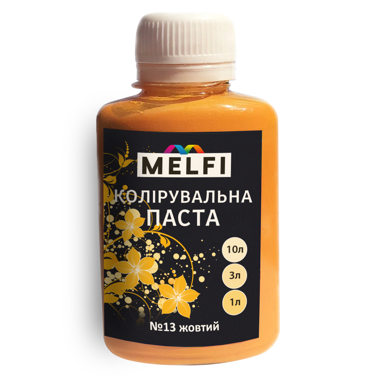 Кольорувальна паста 13 Жовтий 0.1 л MELFI