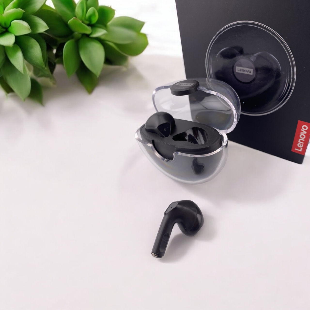 Бездротові bluetooth-навушники Lenovo LP80 Шумопоглинальні