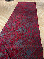 ТКАННА, ТОНКА, БЕЗВОРСОВА ДОРІЖКА ЧЕРВОНОГО КОЛЬОРУ