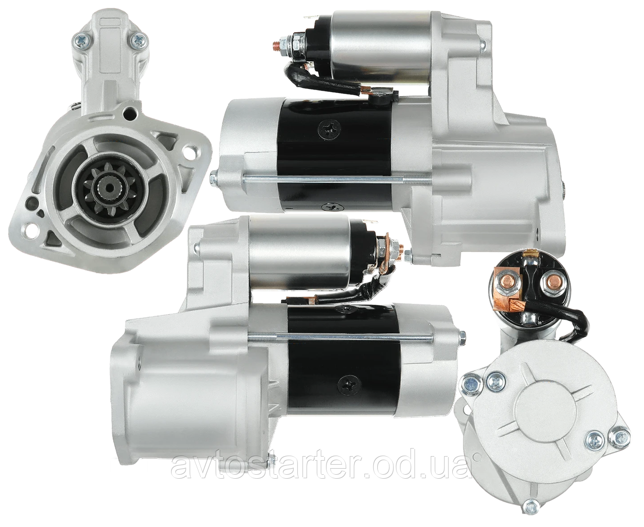 Стартер HYUNDAI H150, H100, H200, H-1, GALLOPER, PORTER, SATELLITE, STAREX, MITSUBISHI L200, L300, COLT LANCER, фото 1