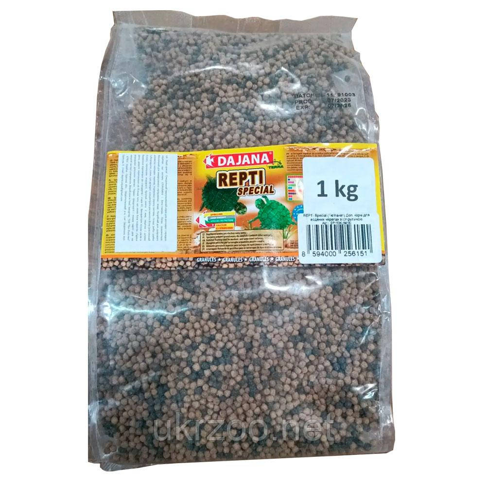 REPTI Special (1кг/пакет) Доп. корм для водяних черепах зі спірулиною