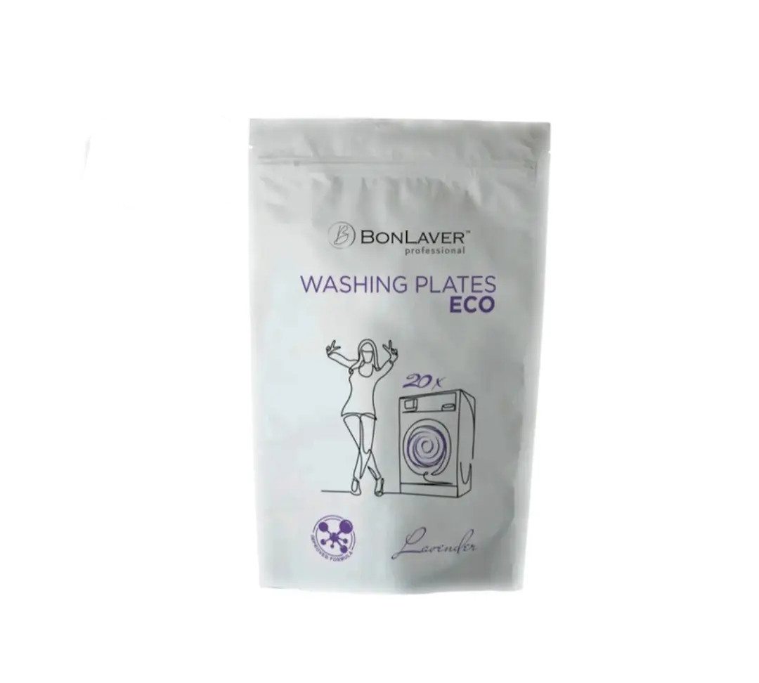 Засіб для прання — пластини для прання з ароматом лаванди «ECO WASHING PLATES» серії BonlaverTM