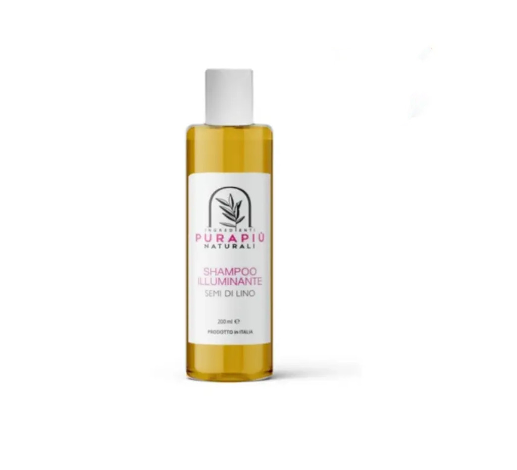Шампунь "SEMI DI LINO SHAMPOO ILLUMINANTE" для блиску та відновлення структури волосся, 240 мл