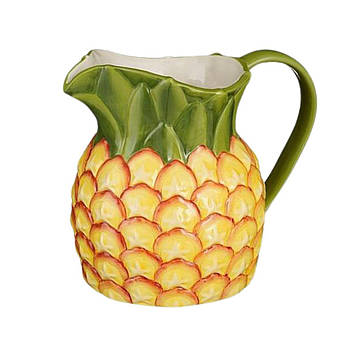 Глечик із кераміки жовтий у вигляді Ананаса Edelman