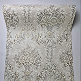 Шпалери вінілові 10 × 0.53 м 5766-05, класичні з орнаментом для спальні, вітальні, кабінету, фото 6