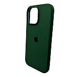 Чохол для iPhone 16 Pro Max Silicone Full Case Open Cam, Atrovirens, фото 4