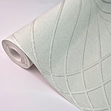 Шпалери вінілові 10.05 × 1.06 м Marburg 97716, сірі для спальні, вітальні, кухні, коридору, ванної кімнати, фото 4