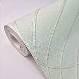 Шпалери вінілові 10.05 × 1.06 м Marburg 97716, сірі для спальні, вітальні, кухні, коридору, ванної кімнати, фото 5