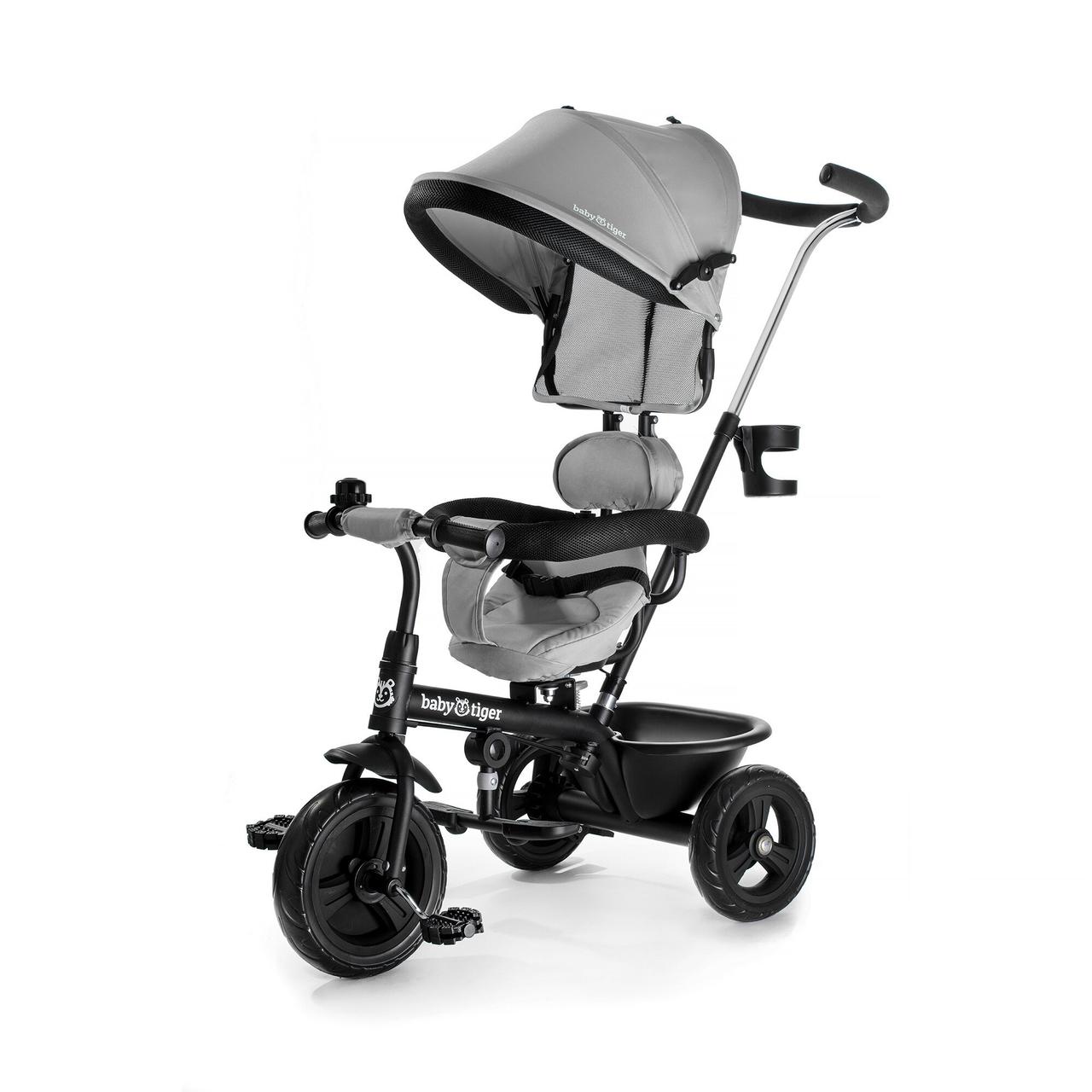 Триколісний велосипед Babytiger Fly Gray (BTRFLYGRY00000)