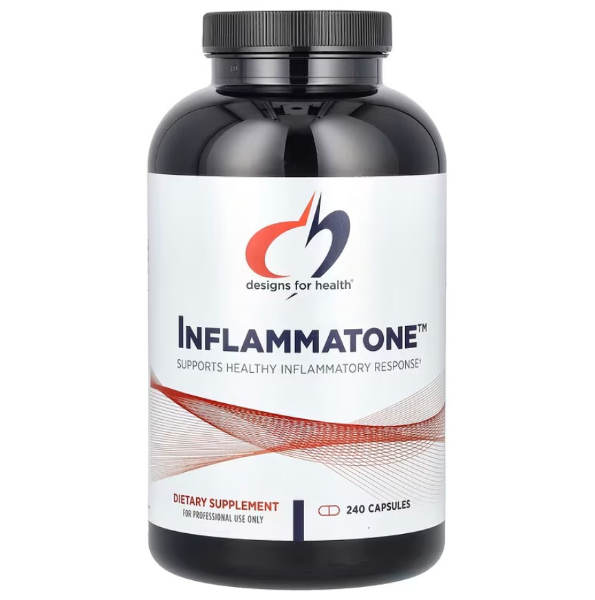 Designs for Health Inflammatone / Інфламматон Протеолітичні ферменти 240 капсул