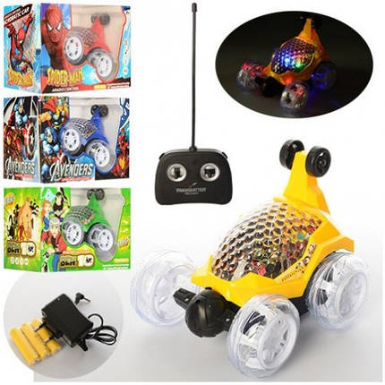 Трюкова машина на радіокеруванні акум 606-07-08 3Dсв 4вид (AV DM B10 СП) 16см, фото 1