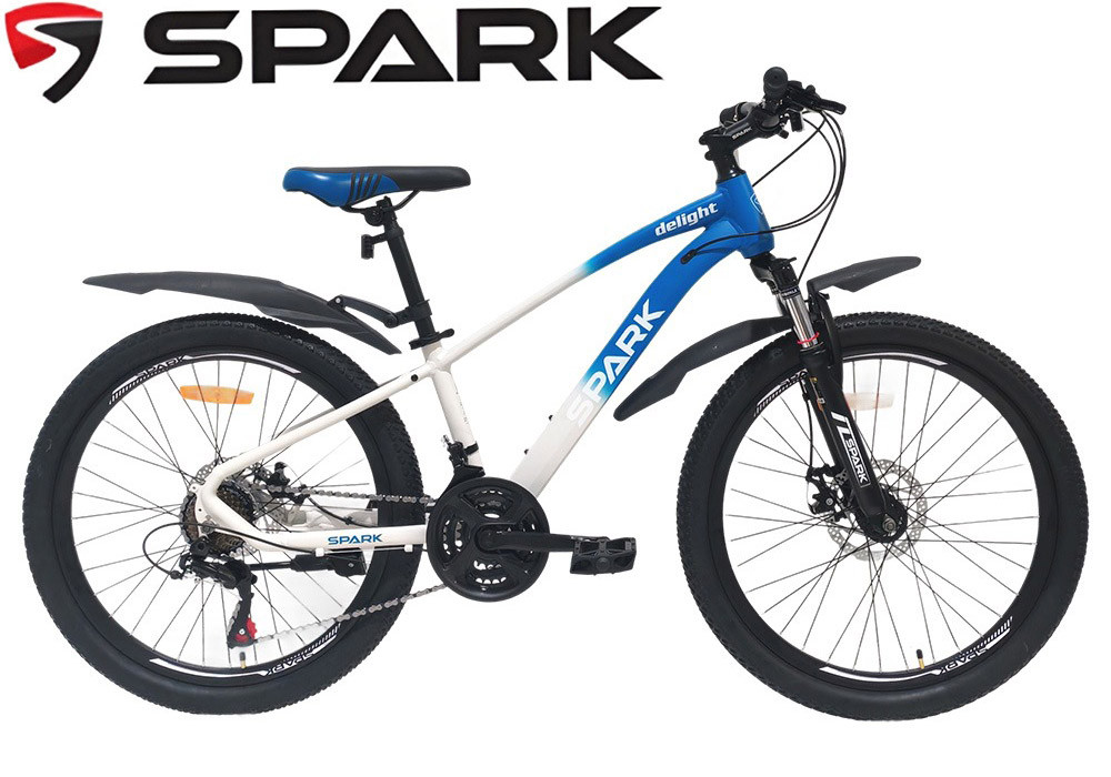 Велосипед підлітковий 24" SPARK DELIGHT алюміній, рама 12"