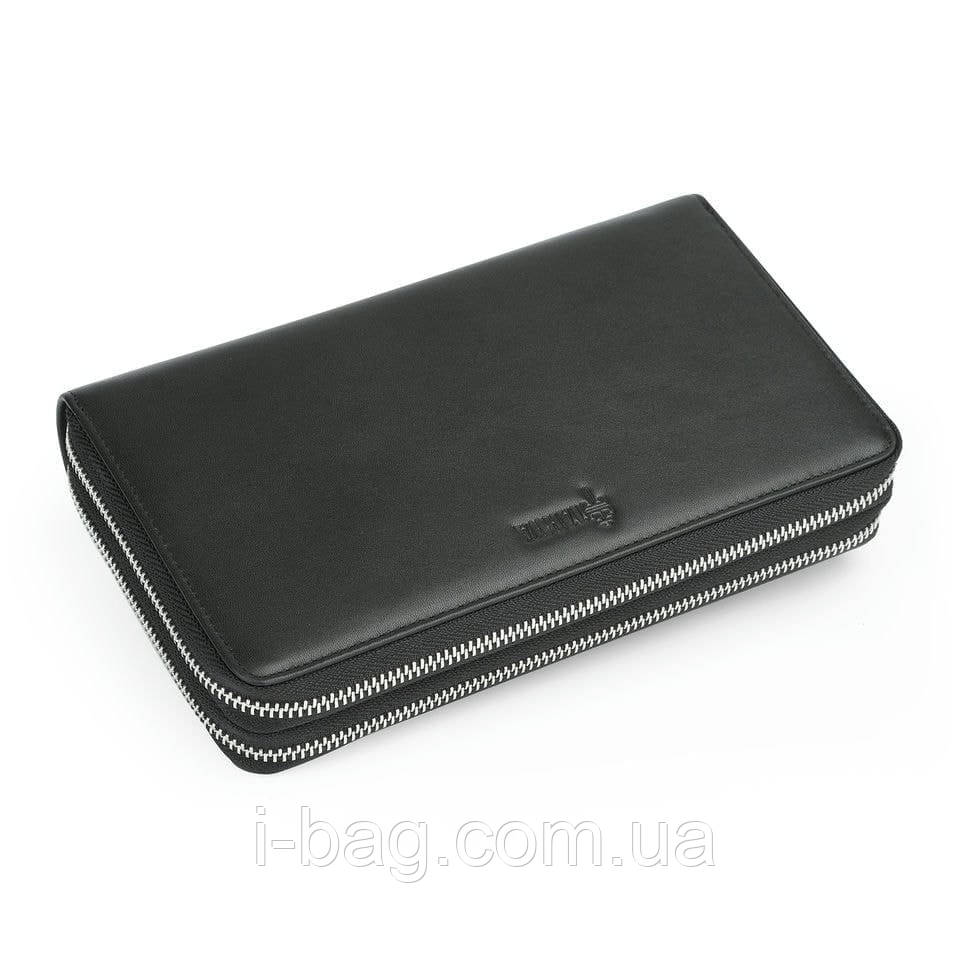 Чоловічий шкіряний клатч на два відділення з петлею і RFID TARWA GA-6060-4lx