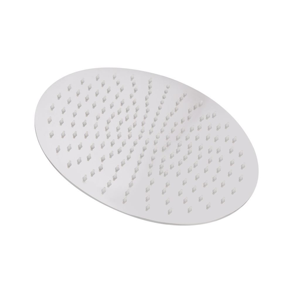 Лійка для верхнього душу Лейки Lidz Лейка 130 300 мм округла LDNIA130NKS32451 Chrome, фото 1