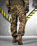 Штани польовийні Джогери Карго Мультикам з Утяжками Паплін ДЛ7170 ТМ, фото 3