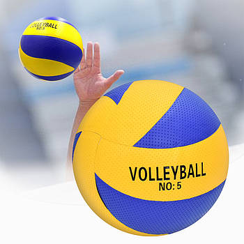М'яч волейбольний MS 0162-6 М'яч для гри у волейбол з яскравим дизайном Розмір 5