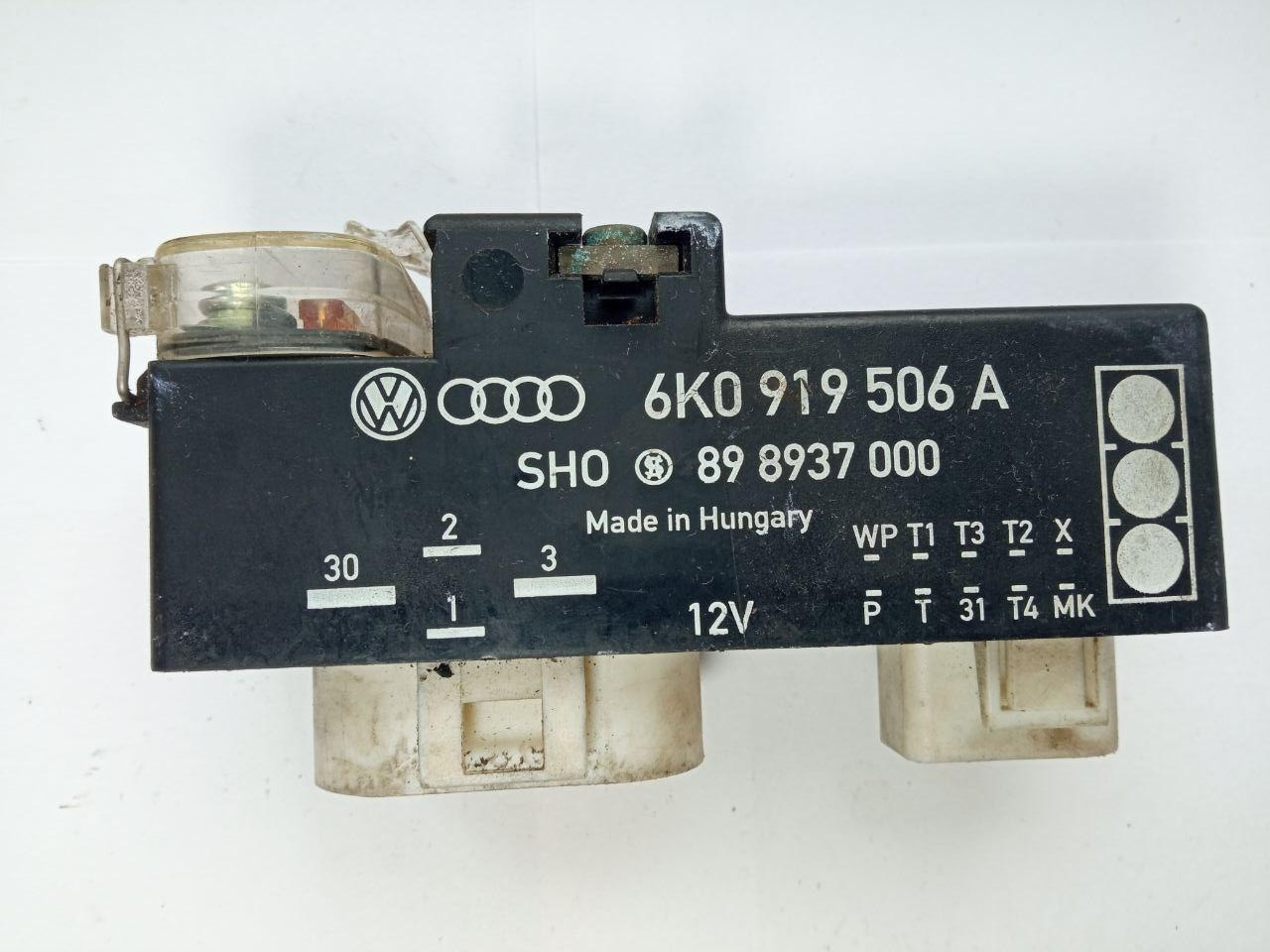 Електронний блок керування вентилятором Volkswagen Polo 1.6 / Audi SHO 6K0 919 506 A / 6K0919506A / 89 8937 000 / 898937000