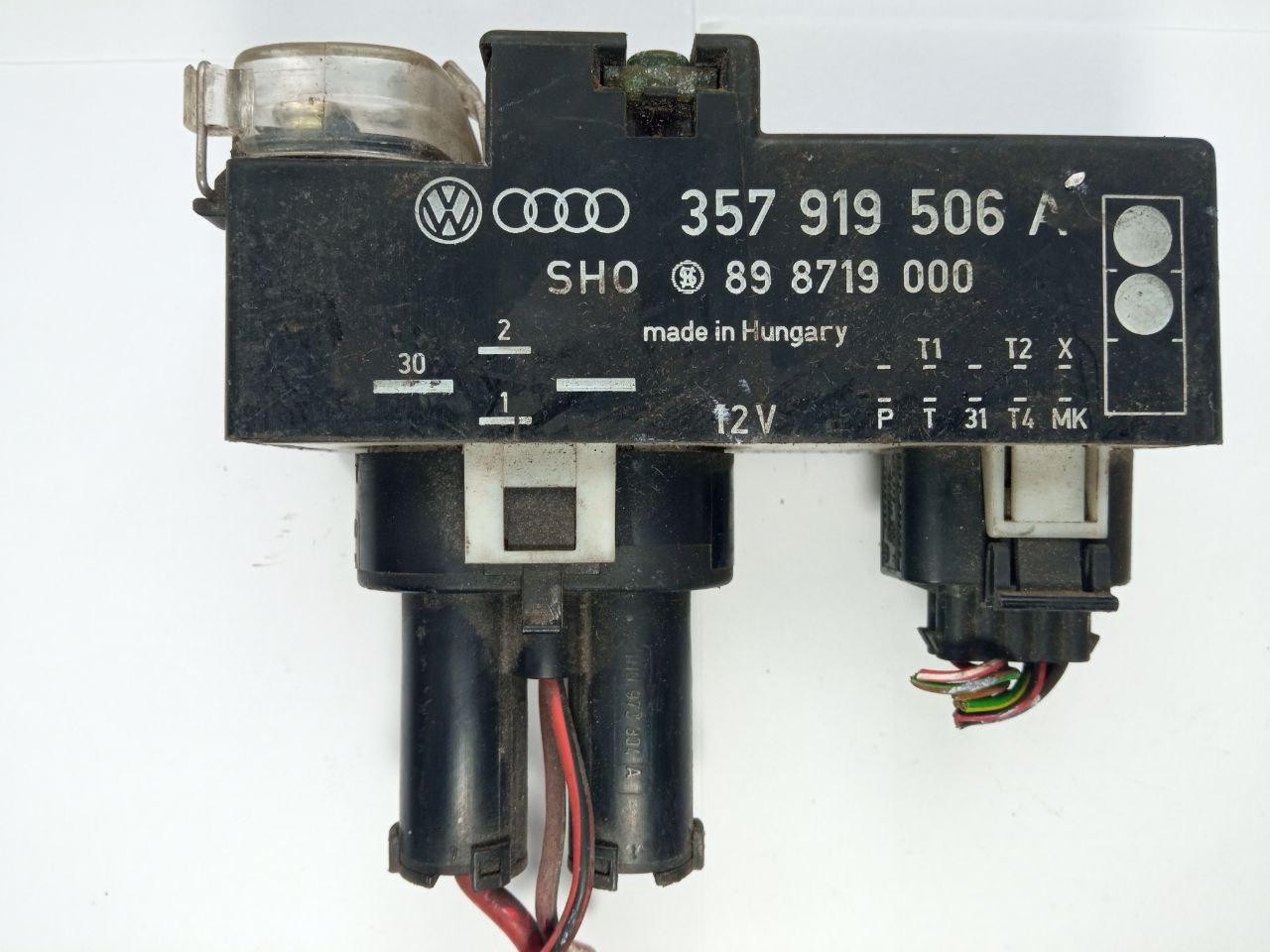 Електронний блок керування вентилятором Volkswagen Polo 6N / Audi SHO 357 919 506 A / 357919506A / 89 8719 000 / 898719000