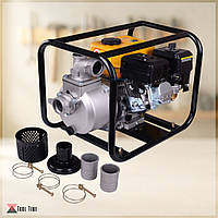 Мотопомпа для чистої води 5.5 к.с 7/26 м 50 мм Forte FP20C 4-тактний бензиновий насос для перекачування води