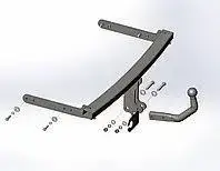 Фаркоп VOLKSWAGEN BORA седан / універсал 1998-