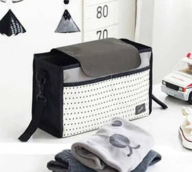 Сумка-органайзер для мами на дитячий прогулянковий візок Adamex 30×18 см