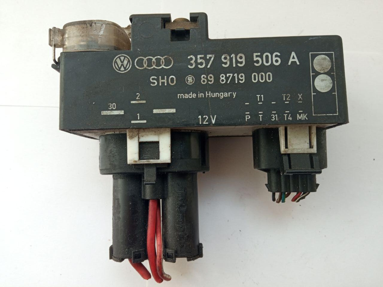Електронний блок керування вентилятором Volkswagen Passat 35i 2.0 / Audi SHO 357 919 506 A / 357919506A / 89 8719 000 / 898719000