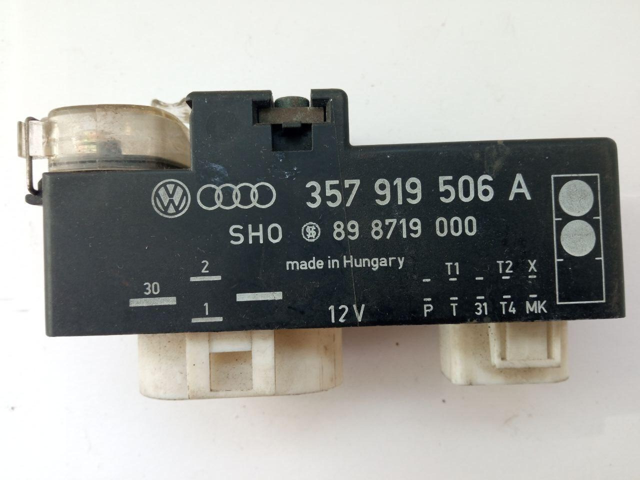 Електронний блок керування вентилятором Audi / Volkswagen 357 919 506 A / 357919506A / 89 8719 000 / 89871900, фото 1