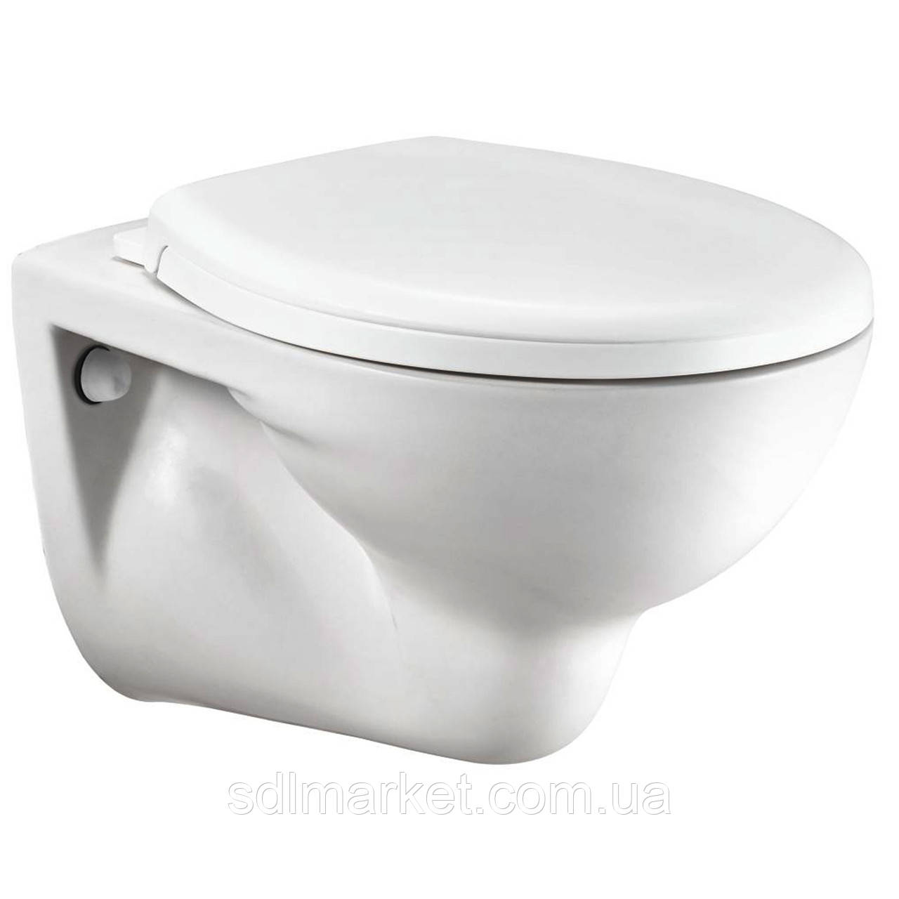 УНІТАЗ ПІДВЕСНОЇ VERONA з поліпропіленовим сидінням SOFT-CLOSE WHB-VER-PP