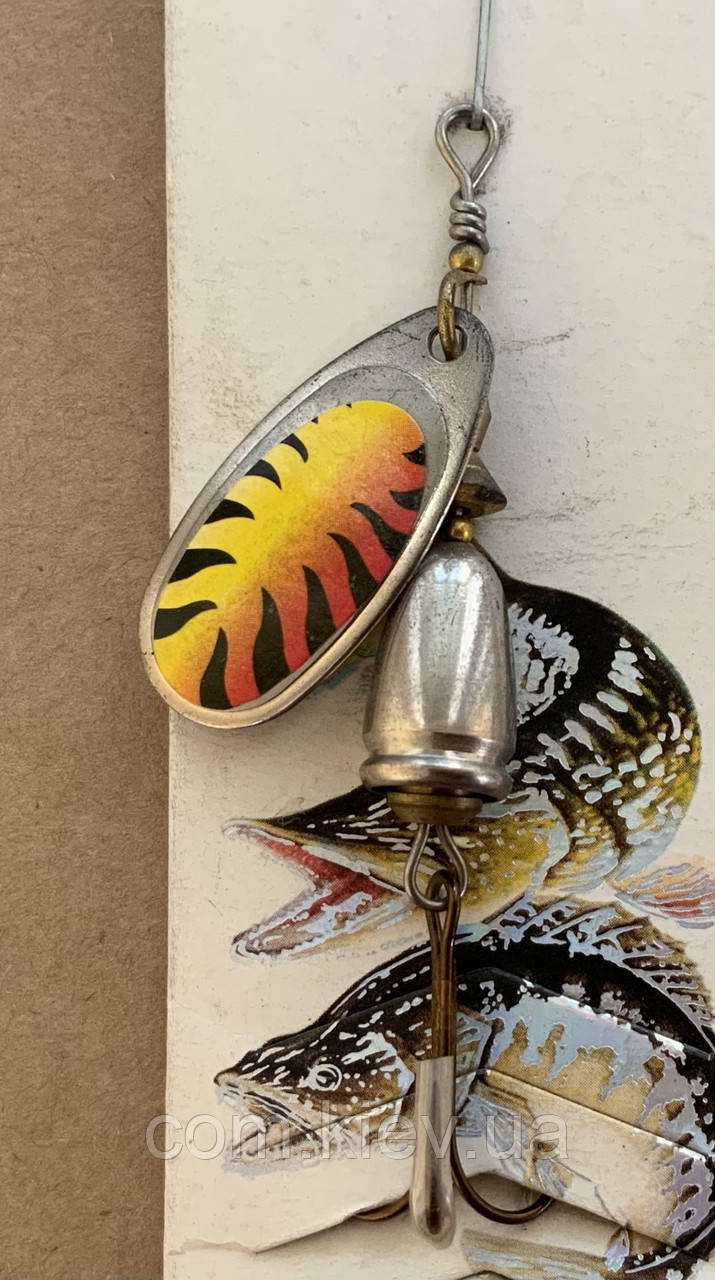 Блешня оберталка (вертушка) з серцевиною Condor 6 г / 75 мм, фото 1