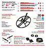 Котушка Nel Thunder 10,5х14,5 дюймів для GARRETT GTI 1500/2000/2500. Гарантія, фото 8
