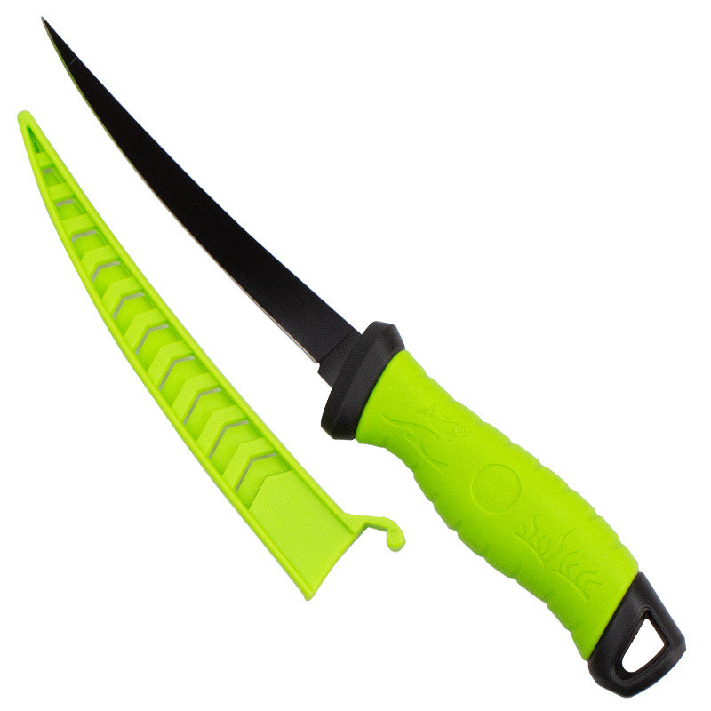 Ніж для обробки риби Yangjiang, для нарізки м'яса з антипригарним покриттям, багатофункціональний 33.5 см, фото 1