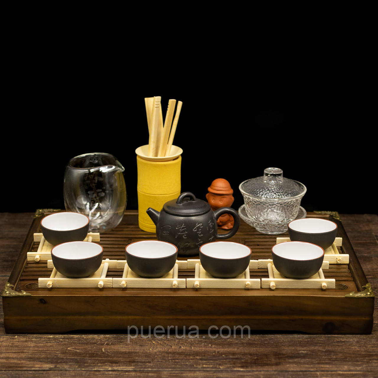 Набір посуду для чайної церемонії "Фенці Чажан" на 6 персон, фото 1