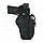 Кобура поясна для ТТ з чохлом для магазину синтетична жорстка чорна + тренчик, фото 3