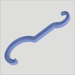 Ключ для ПНД фітинга 16х32 40х75 мм