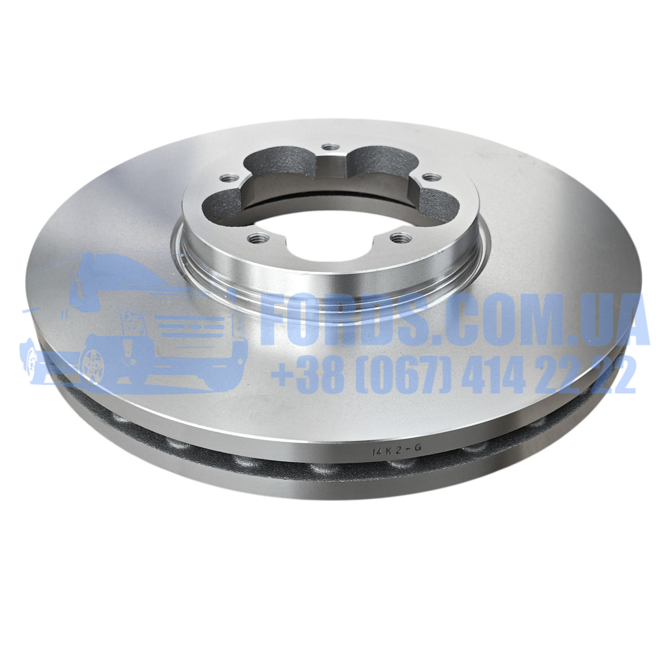 Диск тормозной передний FORD TRANSIT/CUSTOM 2012- (Ø308) ORIGINAL