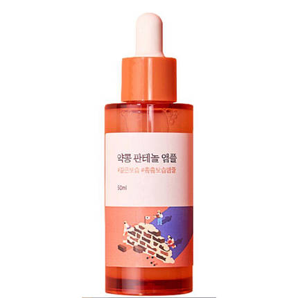 Серум з екстрактом соєвих бобів та пантенолом Round Lab Soybean Panthenol Ampoule, 50 мл, фото 1